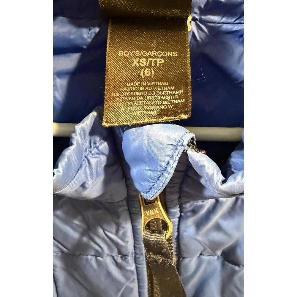 Kids Boys The North Face Jacket Size XS (6) Blue Full Zip - Picture 4 of 6